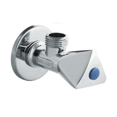 Pex Chrome Brass Bathroom Angle Stop Valve 1/2 "