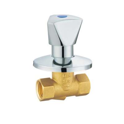 brass stop valve  female thread angle valve brass