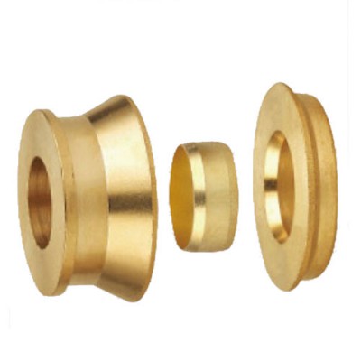 3 Part Brass Ferrule reduced Fittings, Brass Ferrule Fittings Connector