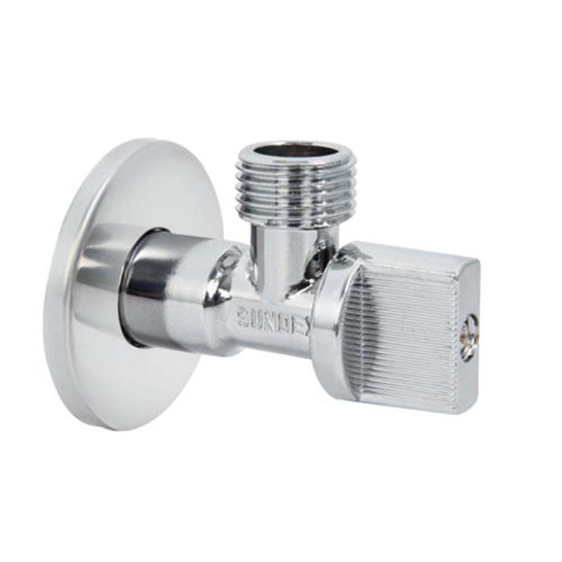 Chrome Brass Bathroom Kitchen Angle Stop Valve in taizhou