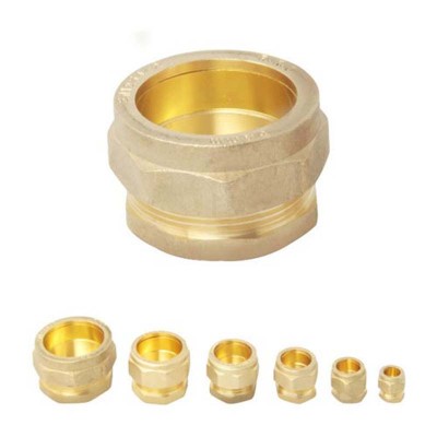 Brass Cap Brass Compression Stop End Copper fittings