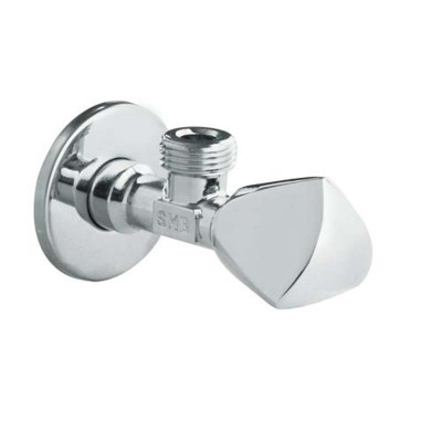 Chrome Brass Bathroom Kitchen Angle Stop Valve