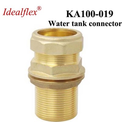 Idealflex Factory Provide Pipe Fitting Brass Water Tank Connector