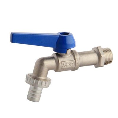 Taizhou factory hose bibcock forged 1/2 '' brass garden mixer tap with plastic handle