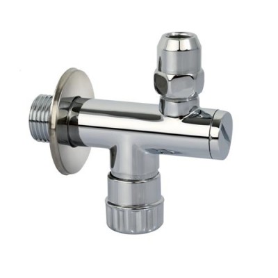 Chrome Brass Bathroom Kitchen Angle  Valve