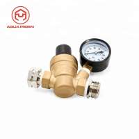 Adjustable Water Pressure Regulator Brass